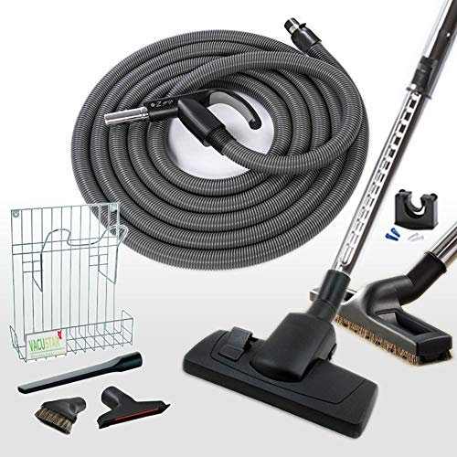 VACUSTAR Zentralstaubsauger/Einbaustaubsauger/Staubsaugeranlage Zubehörset/Zubehörpaket 3 -VacPac- (7,5m Schlauch)
