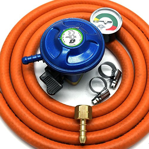 Other Igt 21Mm Butane Gas Regulator & Gauge Conversion Kit For Most Weber Q & Lp Model