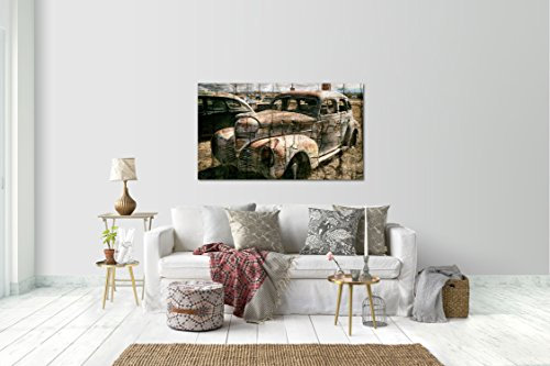 Wandtattoo Wandsticker Aufkleber Vintage Oldtimer V2 Grösse: 120 x 70 cm