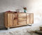 DELIFE Kommode Live-Edge Akazie Natur 147 cm 2 Türen 3 Schübe Baumkante Sideboard