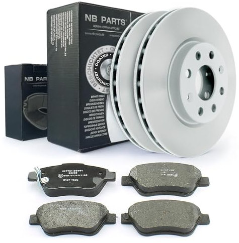 Bremsen/BREMSSCHEIBEN + BREMSBELÄGE VORNE NB PARTS GERMANY 10042820