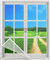 BASHI Fensternetz Schutz für Katzen, Universal Fenster Fliegengitter, Transparent Anti Mücken Fenster Netz Fenster Netz mit Selbstklebendes Band