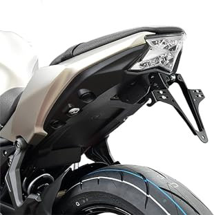 ZIEGER Basic Kennzeichenhalter Kennzeichenhträger Heckumbau kompatibel mit: Kawasaki Z650 / Ninja 650