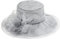 Lawie Damen Mädchen Tee Party Fascinator Hut Kirche Beerdigung Cocktail Ostern Britischer Organza Schleier Kleid Hut Kappe, Grau, Einheitsgröße-L