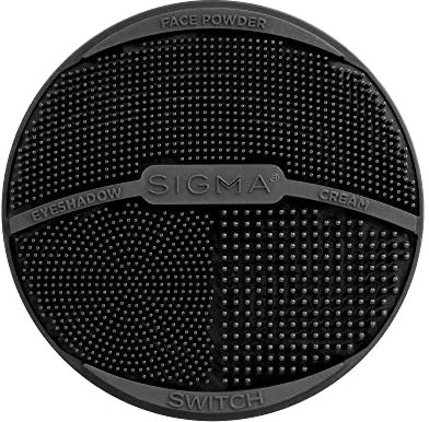 Sigma Switch by Sigma Beauty – Silicone Makeup Brush Cleaner for Switching Shades and Pigments, Switch Cleaning Mat for Superior Makeup Brush Cleaning Mid-Application (Travel Size)