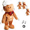 alles-meine.de GmbH XL - singender & Tanzender - Pfefferkuchenmann/Lebkuchen - I Wish You a Merry Christmas - Plüschtier mit Sound & Bewegung - 40 cm - aus Stoff/Plüsch -..