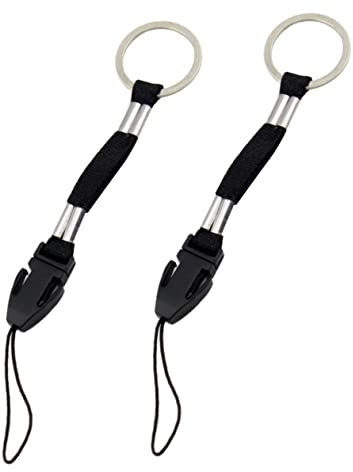 Mikikit 10 Pezzi Laccetti Regolabili in Nylon per Cellulare E Piccoli Dispositivi Elettronici, Porta Badge da Collo con Funzione Anti-Smarrimento, Ideale per Uso Quotidiano
