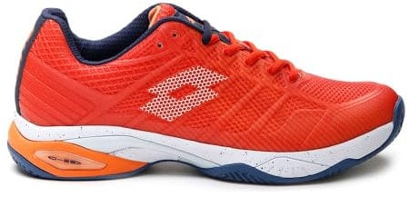 Lotto MIRAGE 300 III CLAY NECTARINE/ALL WHITE Scarpe da tennis 42 EU -9 US - 27 cm