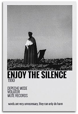Depeche New Wave Mode Poster, dekoratives Gemälde, Leinwand, Wandposter und Kunstdruck, modernes Familienschlafzimmer-Dekor-Poster, 60 x 90 cm