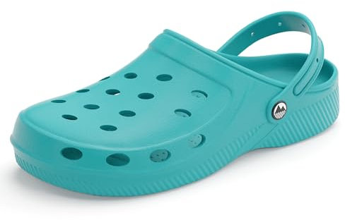 Lakeland Active Women's Silloth Lightweight Ventilated Clogs - Teal - 7 UK