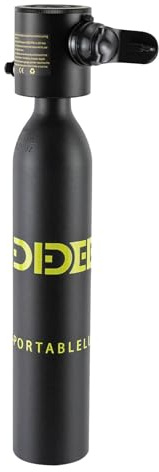 LOYEMAADE 0.5L Mini Tauchflasche Sauerstoffflasche Taucherflasche Tauchausrüstung 3000psi Tragbare Tauchflasche