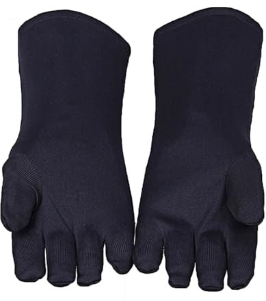Bleischürze Bleihandschuhe für Schutz vor Röntgenstrahlung, leichte Handschuhe, Bleihandschuhe mit 0,35 mm Pb/0,5 mm Pb-Äquivalent (Color : Blue, Size : 0.35mmPb)
