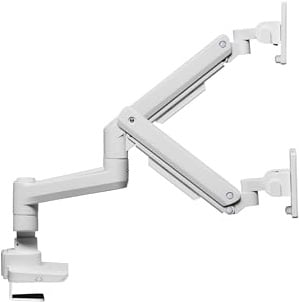 Equip 650183 Soporte Monitor de Mesa Heavy-Duty 2 Pantallas 17-35 20KG (Por Pantalla) Blanco