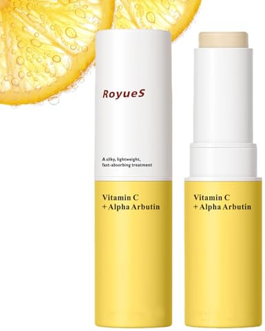 CLY AMS Revive + Glow Vitamin C Augenbalsam, Anti-Aging-feuchtigkeitsspendende Augencreme-Stick, Augencreme für Schwellungen und Tränensäcke, reduziert feine Linien