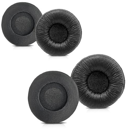 Headset Ear Cushions, Earpads Replacement 50mm Ear Pad Covers for Blackwire 3220 3210 3320 C320 HW251N HW261N HW510 HW520 Jabra PRO 920 930 Biz 1500 GN2000 Headphones (4 Pack)