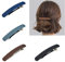 Paquete de 4 pinzas para el pelo, pinzas para el pelo francesas para mujer, pinzas para el pelo vintage, pinzas para el pelo automáticas grandes clásicas para pelo medio y fino.