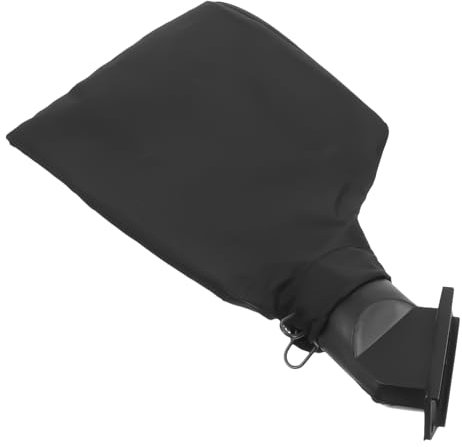 WOONEKY Sägestaubbeutel aus Aluminium 10 Zoll Staubfanghaube für die Staubabsaugung des Sägeständers