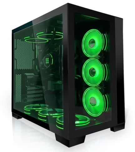 SYSTEMTREFF PC Gamer High-End AMD Ryzen 7 7800X3D 8x5GHz | Nvidia RTX 5090 32GB GDDR7 mit DLSS 4 | 1To M.2 NVMe | 32Go DDR5 RAM | Windows 11 Pro | Ordinateur de Bureau pour Les Joueurs, Les Gamers &