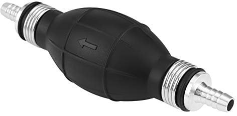 Marine Fuel Primer Bulb 6mm/8mm/10mm/12mm Large Suction Hand Pump Rubber for Boat Engines Universal Fit Most Motors (8mm)