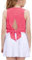 Arshiner Mädchen Trägershirt Sommer Sport Top Ärmellos Trägertop Einfarbig Unterhemd Freizeit Oberteile Mode Tanktop Kinder Sport Top für Training Laufen Tennis Rosa 150 11-12 Jahre
