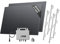 Kit solaire EcoFlow STREAM, Micro-onduleur 800W relié au réseau, panneaux solaires PV 400W*2 avec support de toit incliné, contrôle par application et WiFi, idéal pour toit en pente