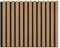 Pannelli Decorativi Acustici per Pareti, Pannelli Murali Design Effetto Legno, Pannelli Fonoassorbenti per Soffitto cm 60 x 275 (1,65 mq) (Faggio)