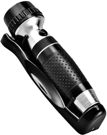 harayaa Emergency Flashlight Professional Wall Mount Handheld Torch Light for Office