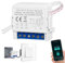 Interruptor Inteligente WIFI para 3 Luces, Interruptor Wifi Control Simple/Doble, Interruptor Alexa, Interruptor Inteligente Alexa, Mini DIY Smart Switch WIFI Módulo Compatible con Tuya y Smart Life