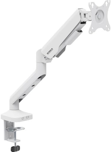 SpeaKa Professional SP-MM-1030 Monitor-Tischhalterung 1 Display(s) 43,2 cm (17) - 101,6 cm (40) Weiß Höhenverstellbar