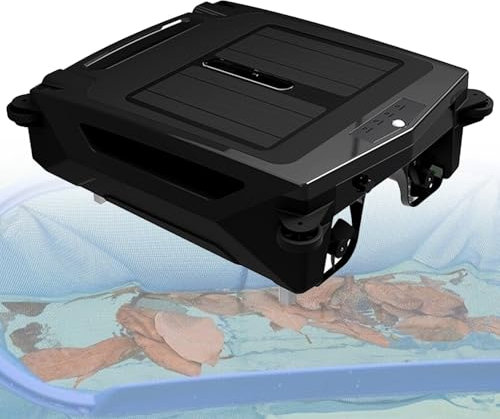 VNATWGOO Kabelloser Pool-Skimmer-Roboter, Solarbetriebene Automatische Reinigungsmaschine, FüR Die Poolreinigung
