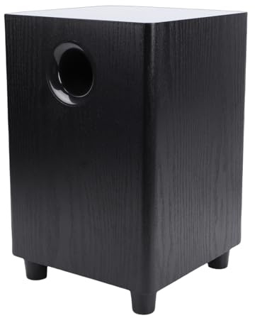 Fabater Passive Subwoofer, 6.5 Inch 100W MDF Home Audio Subwoofer, Deep Bass Woofer for Home Theater Party, Impact Proof Enhanced Bass Surround