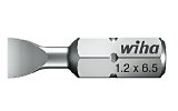 Schlitz-Bits 25 mm, in Kunststoffbox.7010-925 SB-KARTE 3-TLG Z