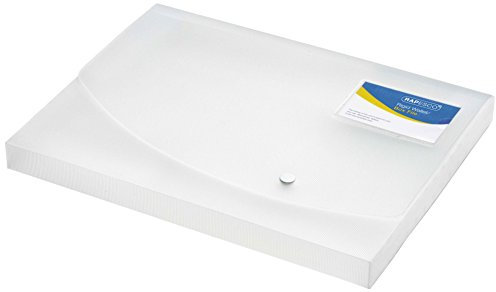 Rapesco 0708 25mm-Ordnungsbox, A4, Farblos