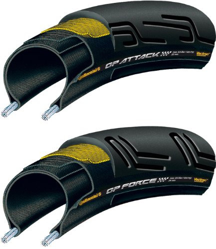Continental Faltreifen Grand Prix Force, Black/Black Skin, One size, 0100489