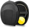 Geekria Shield Headphones Case for On-Ear Headphones, Replacement Hard Shell Travel Carrying Bag with Cable Storage, Compatible with JBL Tune510BT, Skullcandy Hesh3, B&O Beoplay (Black)