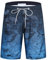 APTRO Maillot Short de Bain Homme Piscine Séchage Rapide Surf l'été Hawaïen Short de Plage Imprimé Bleu BS023 M