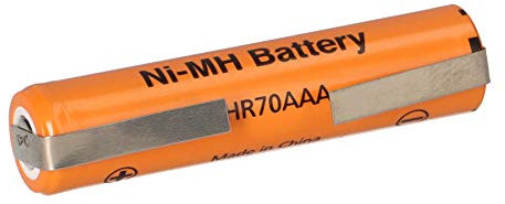 Akku kompatibel Braun Pulsonic Slim elektrische Zahnbürste NiMH AAA 1,2V 700mAh Micro mit Lötfahnen