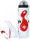 luckiner Porte-bidon en fibre de carbone texturé pour vélo Blanc