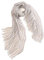 Prettystern Herren Damen bunt gestreift Sommer Leinen-Tuch offene Fransen Schal rosa blau T84
