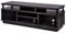 Iris Ohyama, Porta TV/Mobile TV/TV Porta TV in legno/Porta TV con 5 ripiani aperti/TV fino a 55, Legno massello, fori passacavi, Ufficio, Soggiorno - TV Cabinet Middle OTS-125M - Quercia nera