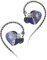 Hidizs MD4 - 4 controladores de armadura equilibrada, monitores intraurales HiFi, auriculares intraurales IEMs (índigo)