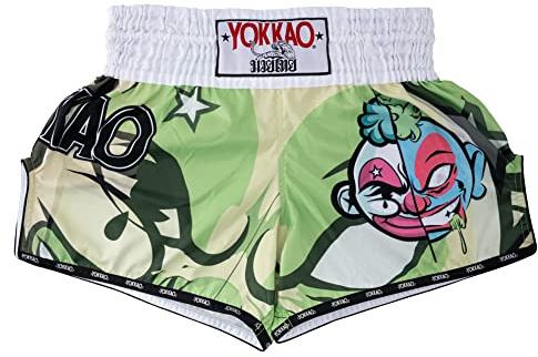 Yokkao Muay Thai Boxing Shorts for Men & Women | Premium Satin Shorts for Athletes | Ideal for Training & Competition