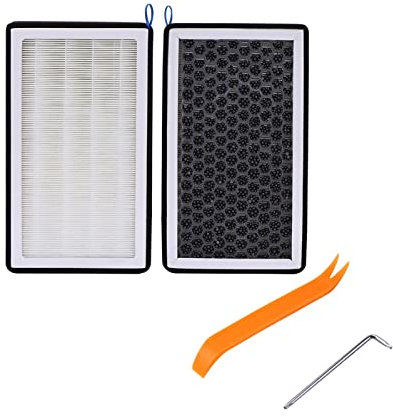 PURRL Modello 3 Filtro dell'Aria HEPA Filtro abitacolo con filtri Aria abitacolo di Ricambio for condizionatori d'Aria a Carbone Attivo compatibili con Tesla Model 3 (Color : with Tools)