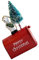 Gogogmee Weihnachtsbaum Deko Briefkasten Ornament Hängende Dekoration für Weihnachtsbaum Festliche Weihnachtsdeko für Zuhause Frohe Weihnachten Höhe