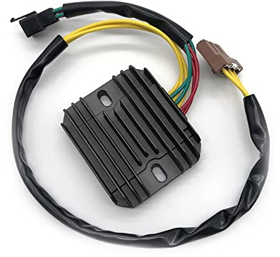 Aflytep Motorrad spannungsregler Motor Spannungsregler Gleichrichter für Piaggio X Evo 400 X7 250 2007 Vespa GTS Super 125 Malaguti Spidermax SR 500 Gilera Nexus
