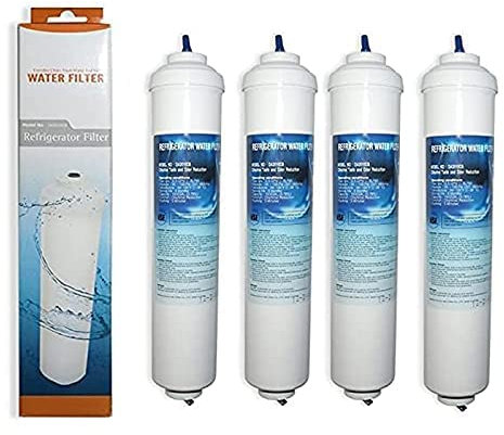 Microfilter DA2010CB Inline Water Filter, NSF Certified, Compatible with Samsung, GE, Whirlpool, 1000 Gallons, 6 Months