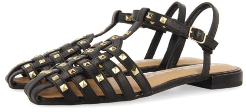 GIOSEPPO Damen Canby Flaches Ballett, Schwarz, 41 EU