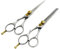 Profi Friseurschere und Effilierschere, für Linkshänder, 14 cm, inkl. Etui