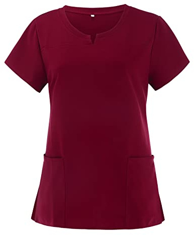 Kasacks Damen Pflege Große Größen, Uniformen Mit Taschen Altenpflege Berufskleidung Arbeitskleidung Pflege Tops Krankenschwester Krankenhaus Bluse Kasaks Tunika Shirt Kasacks