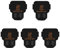HOCENWAY 5pcs A1 Silikon Socken Abdeckungen 300C Hohe Temperatur Kompatibel mit Bambulab A1 bis A1 Mini 3D Drucker Hotend Ersatz Zubehör